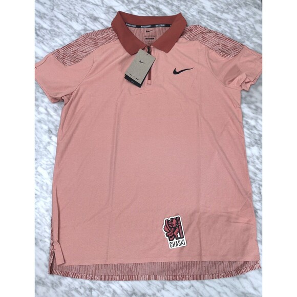 Nike Court Dri-Fit ADV Slam Tennis Jersey Polo top Men's XXL FD5244-606 $105 NEW - Picture 2 of 8